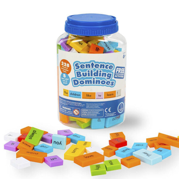 Educational Insights - Sentence Dominoes: Grammar Building Activity ...