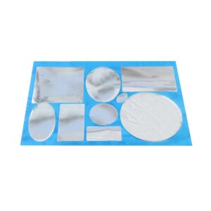 Anthony Peters - Assorted Plastic Mirror Shapes: 36 Pieces
