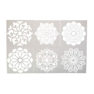 Anthony Peters - Mandala Stencils: 6 Pieces