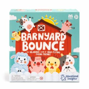 Educational Insights - Barnyard Bounce: Memory Matching Game for Toddlers