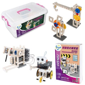 Gigo - Fun Lab - Basic Programmable Kit - With Science Tour Set - 268pcs