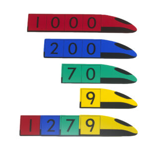 EDX Education - Place Value Cards - Thousands - Student - 27pcs