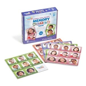 Hand2Mind - Express Your Feelings™ Memory Match Game - Emotions Learning Activity