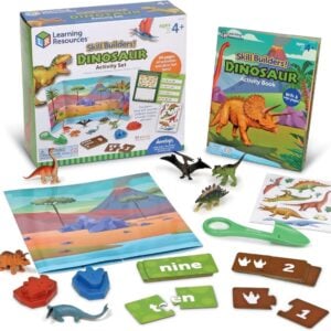 Learning Resources - Skill Builders! Dinosaurs, Educational Science Activity Kit