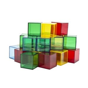 Greenbean - Crystal Rainbow Cube Set 36pcs Container