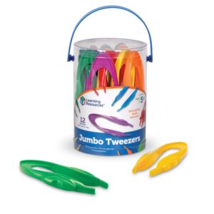 Learning Resources - Jumbo Tweezers: Fine Motor & Sensory Play Tools