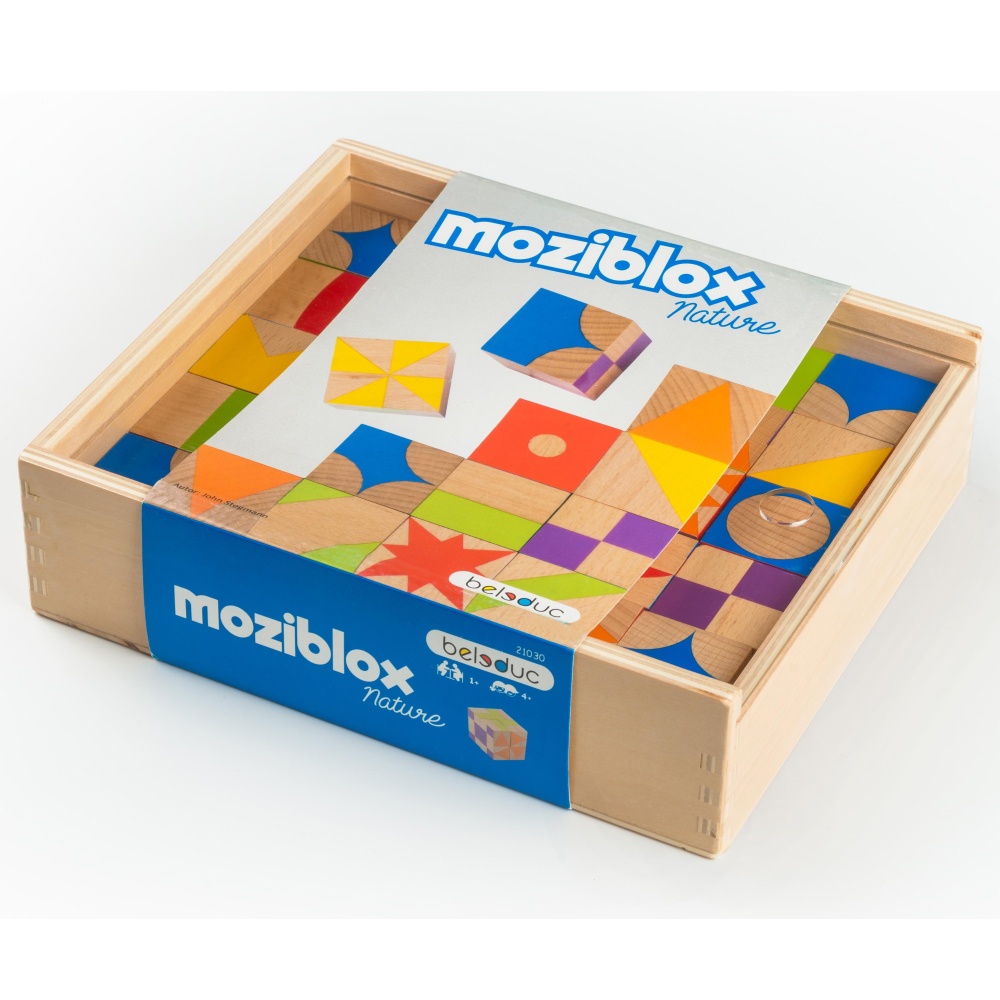 Beleduc - Moziblox Wooden Blocks - Patterning Game - 30pcs -** - Image 8