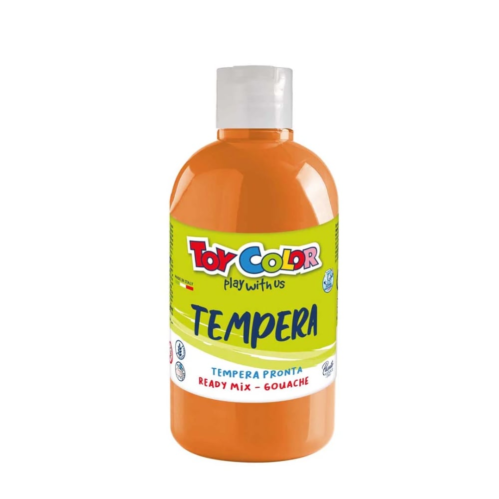 Toy Color - Superwashable Ready-Mix Tempera Paint for Kids - Bulk Pack 8 x 500ml - Image 9