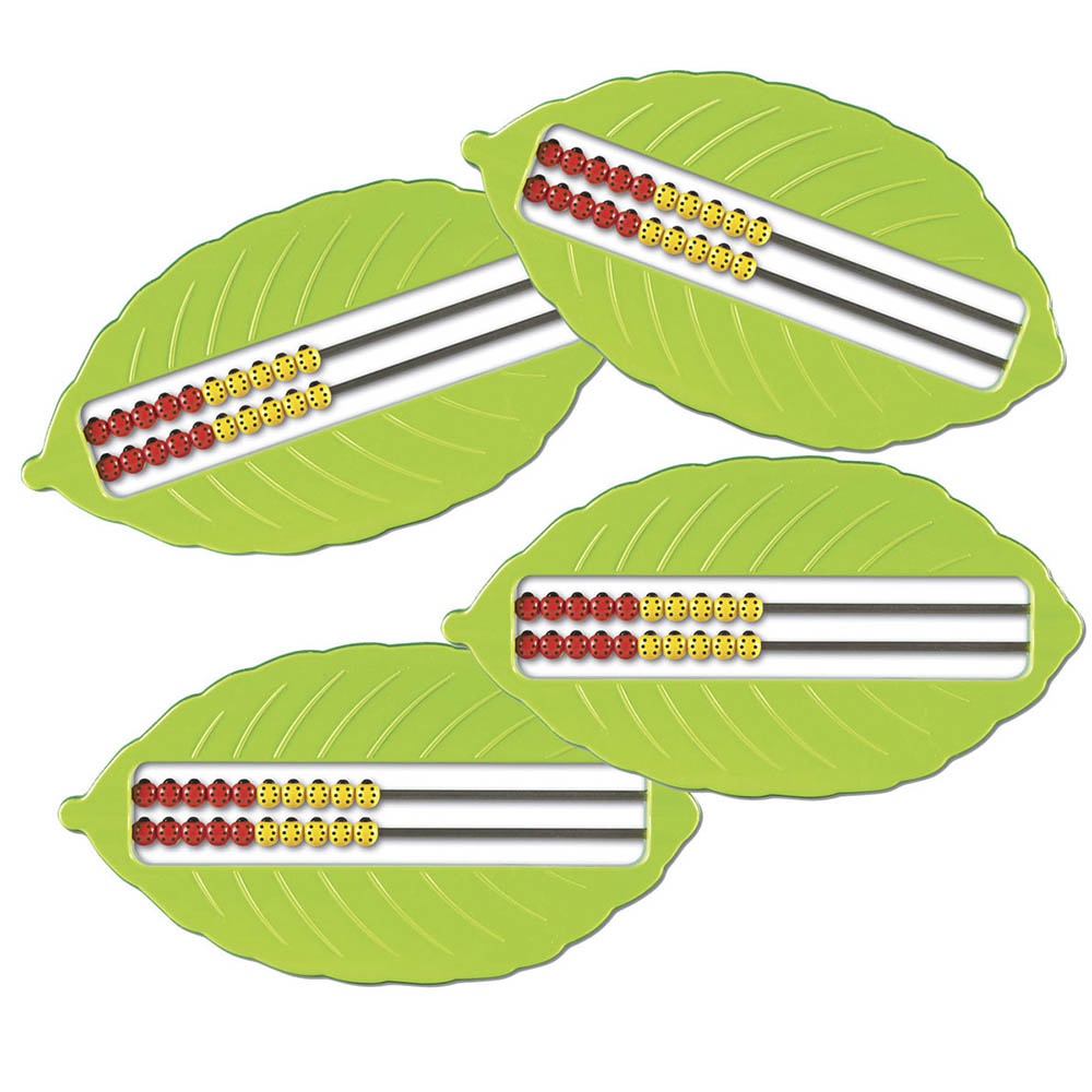 Learning Resources - Buggy Beads Counting Frame: Abacus for Kids Maths 4pcs - Image 3