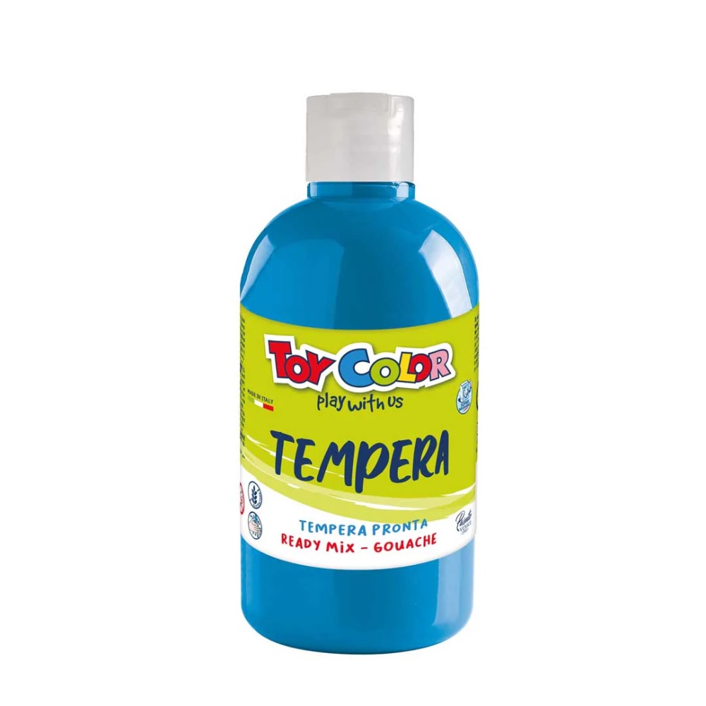 Toy Color - Superwashable Ready-Mix Tempera Paint for Kids - Bulk Pack 6 x 500ml - Image 6