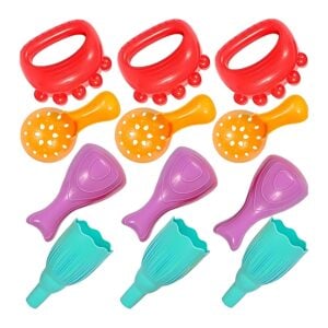 EDX Education - Sensory Sand & Water Play Scoops - 4 Colours - 12pcs
