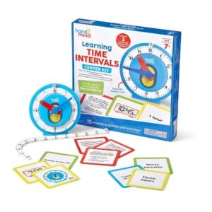 Hand2Mind - Learning Intervals of Time Centre Kit - Clock Learning Activities