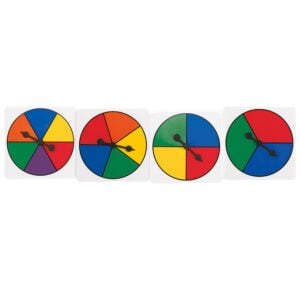 EDX Education - Spinners - Assorted Colours - 4pcs Polybag