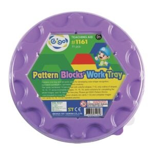 Gigo - Activity Tray Pattern Blocks Circular