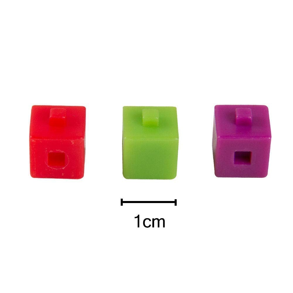 Greenbean - 1cm Interlocking Cubes 1000pcs - Maths Counting Manipulatives - Image 5