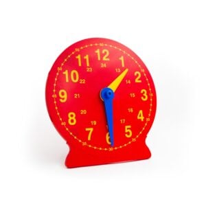 Gigo - Magnetic Demo Teaching Clock 24hr Geared