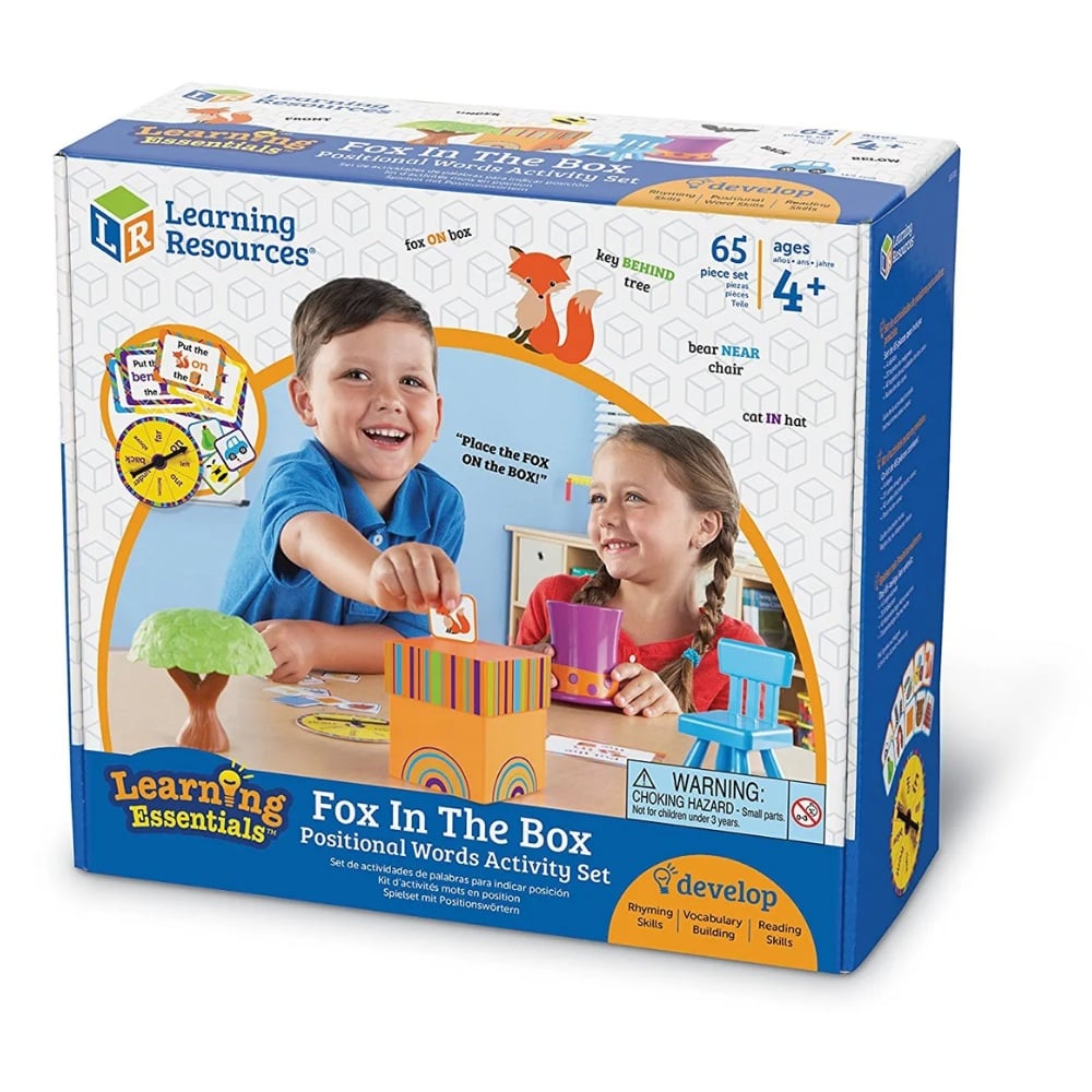 Learning Resources - Fox in the Box Positional Words Activity Set - Image 9