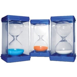 Invicta Education - Giant Sand Timer (Set of 3) 1/ 3/ 5min