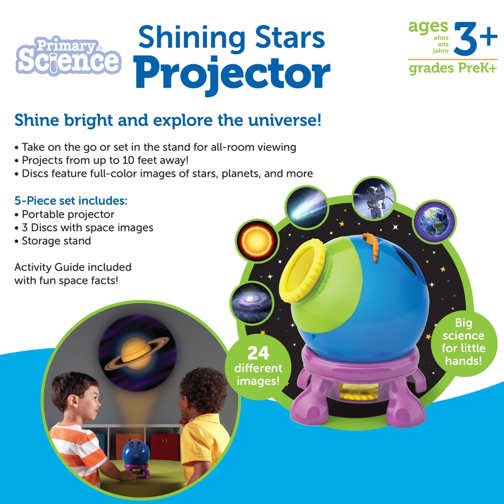 Learning Resources - Primary Science® - Shining Stars Projector - Image 6