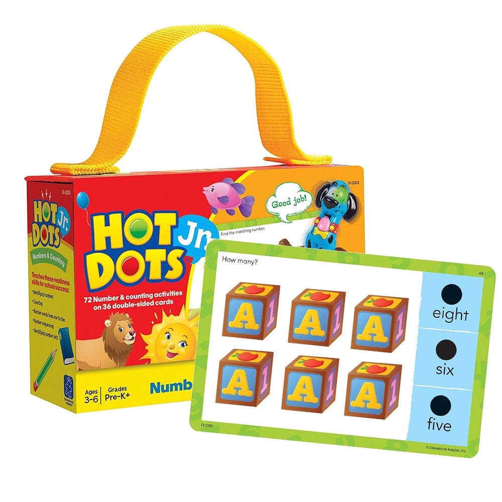 Educational Insights - Hot Dots® Jr. - Card Set - Numbers & Counting