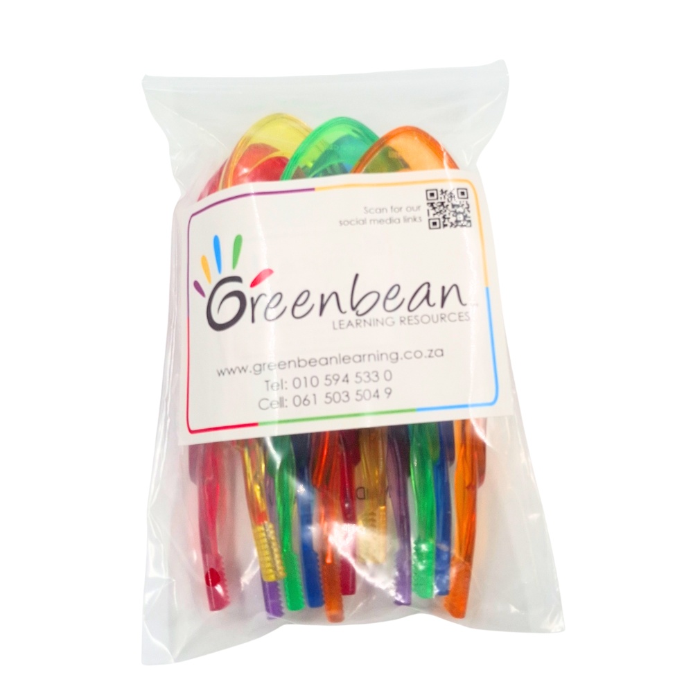 Greenbean - Translucent Tweezers - Fine Motor Skills Tools - 6pcs - Image 6