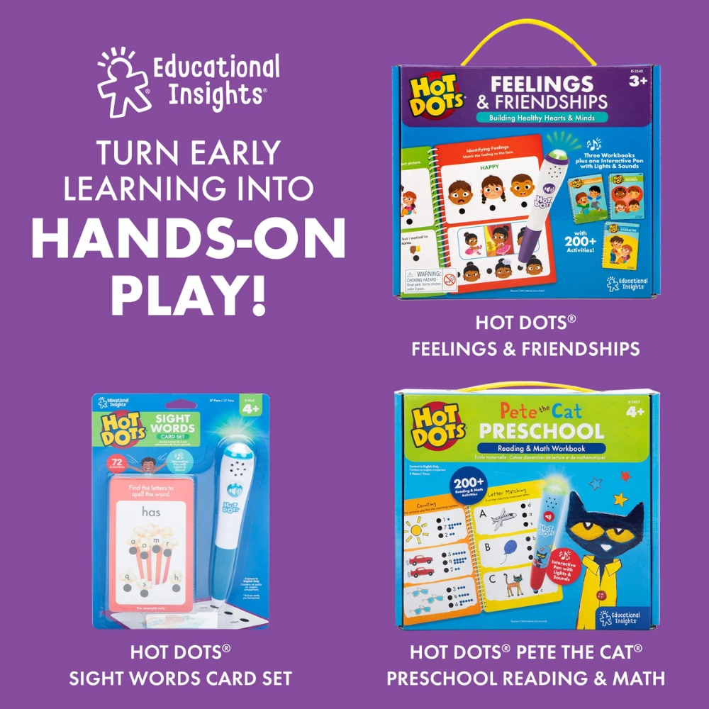 Educational Insights - Hot Dots® Learn at Home Reading & Maths Set 2 - Image 6
