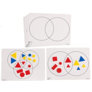 EDX Education - Dry Erase Boards - Venn Diagram - Set of 30