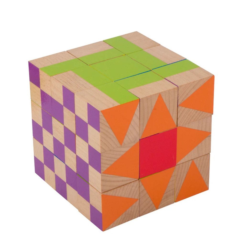 Beleduc - Moziblox Wooden Blocks - Patterning Game - 30pcs -** - Image 7