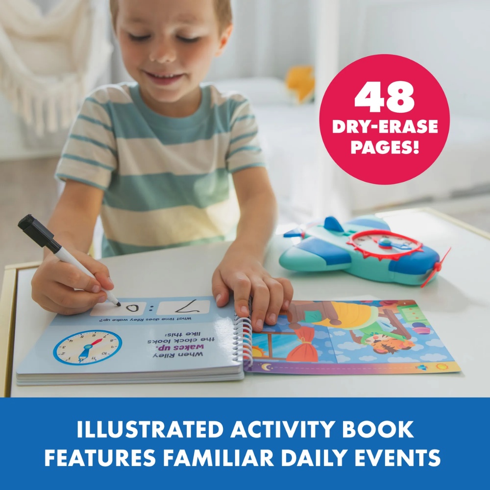 Educational Insights - Time to Learn Telling Time Activity Toy for Kids - Image 5