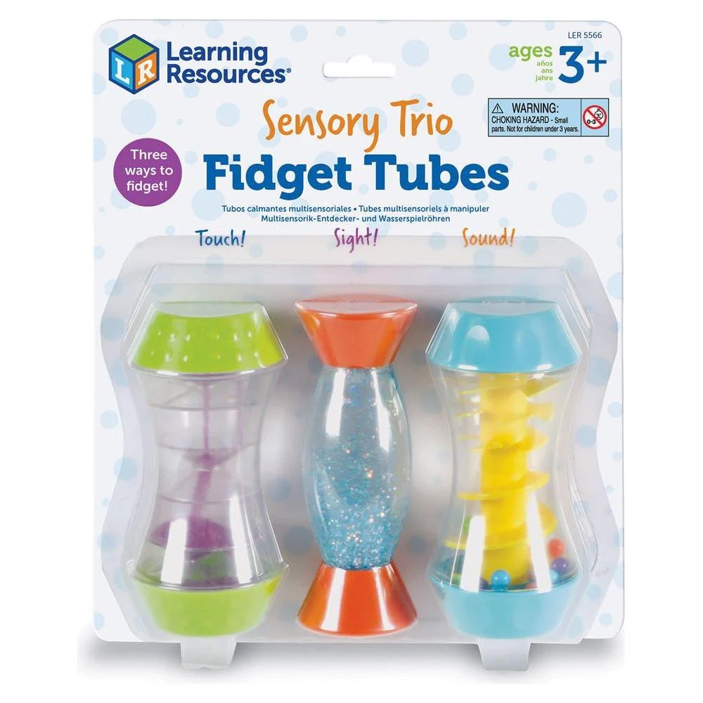 Learning Resources - Sensory Trio Fidget Tubes - 3-Piece Calming Sensory Toy Set - Image 6