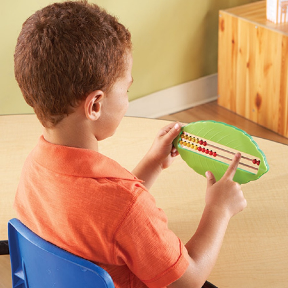 Learning Resources - Buggy Beads Counting Frame: Abacus for Kids Maths 4pcs - Image 2