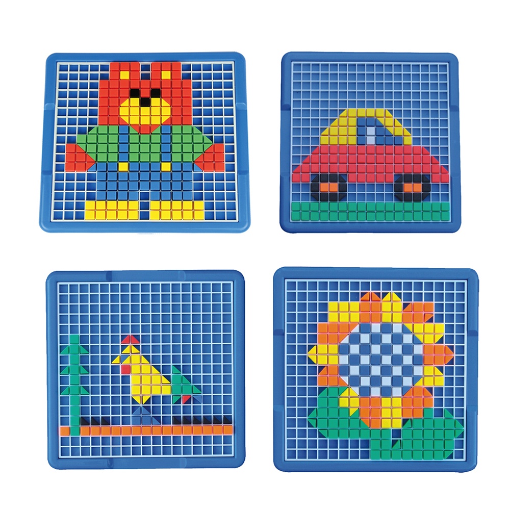 Greenbean - Mosaic Small Grid Board Set 490pcs - Image 3