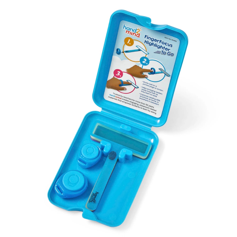Hand2Mind - Fingerfocus® Highlighter To Go: Finger-point Reading Tool - Image 6