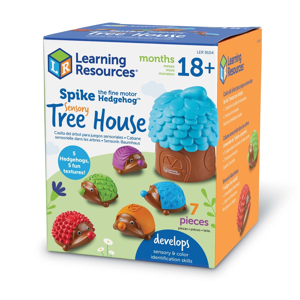 Learning Resources - Spike the Fine Motor Hedgehog® Sensory Tree House - Image 5