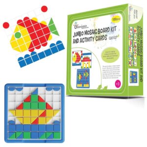 Greenbean - Mosaic Jumbo Grid Board Set 82pcs QL010(E)-7