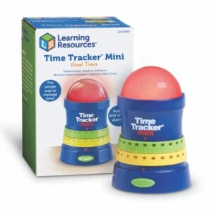 Learning Resources - Time Tracker Mini: Visual Timer & Clock Light & Sound Classroom Tool