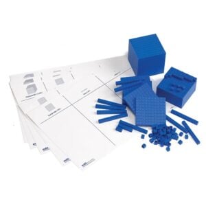 EDX Education - Base Ten Blocks - Student Mat 1pcs