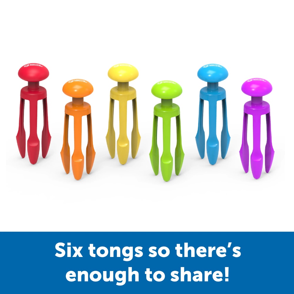 Learning Resources - Tri-Grip Tongs - Fine Motor & Sensory Play Tool - Image 4