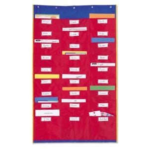 Learning Resources - Organisation Station® Pocket Chart: Classroom Homework Organiser