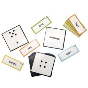 Greenbean - Number Dot Cards English