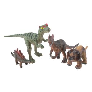 National Geographic - Dinosaur - Medium 7-13cm - 4pcs in Display Box -**