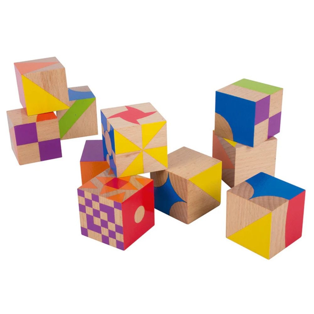 Beleduc - Moziblox Wooden Blocks - Patterning Game - 30pcs -** - Image 6