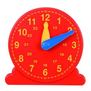 Gigo - Student Clock 24 Hour, 13cm - Learn to Tell Time Teaching Aid