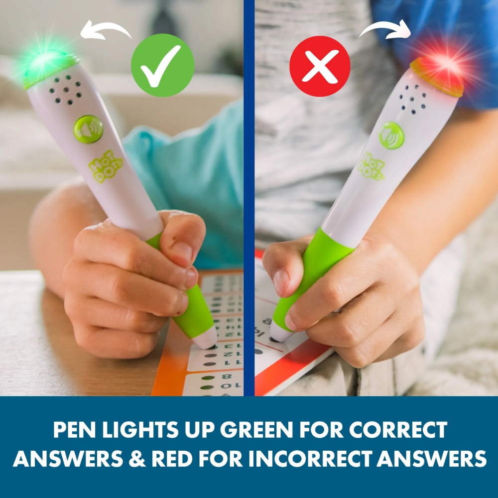 Educational Insights - Hot Dots® Interactive Self-Checking Activity for Kids: Grade 1 Reading - Image 3