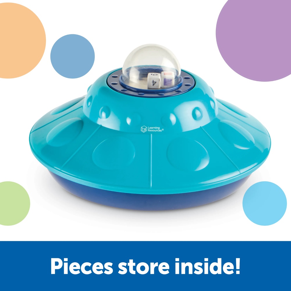 Learning Resources - Oodles of Aliens Sorting Saucer Fine Motor Toy for Toddlers - Image 4