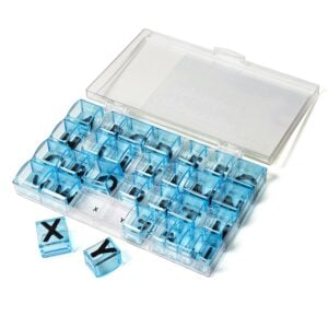 Educational Insights - Alphabet Rubber Stamps: Letter Printing Art Set for Kids
