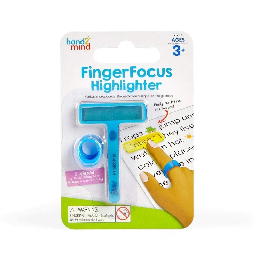 Hand2Mind - Fingerfocus® Highlighter: Finger-point Reading Tool - Image 5