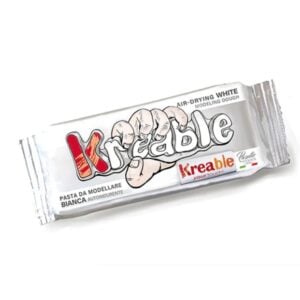 Toy Color Kreable - Air Dry Modeling Clay - White 500g - Non-Toxic Gluten-Free Self-Hardening Clay for Arts & Crafts