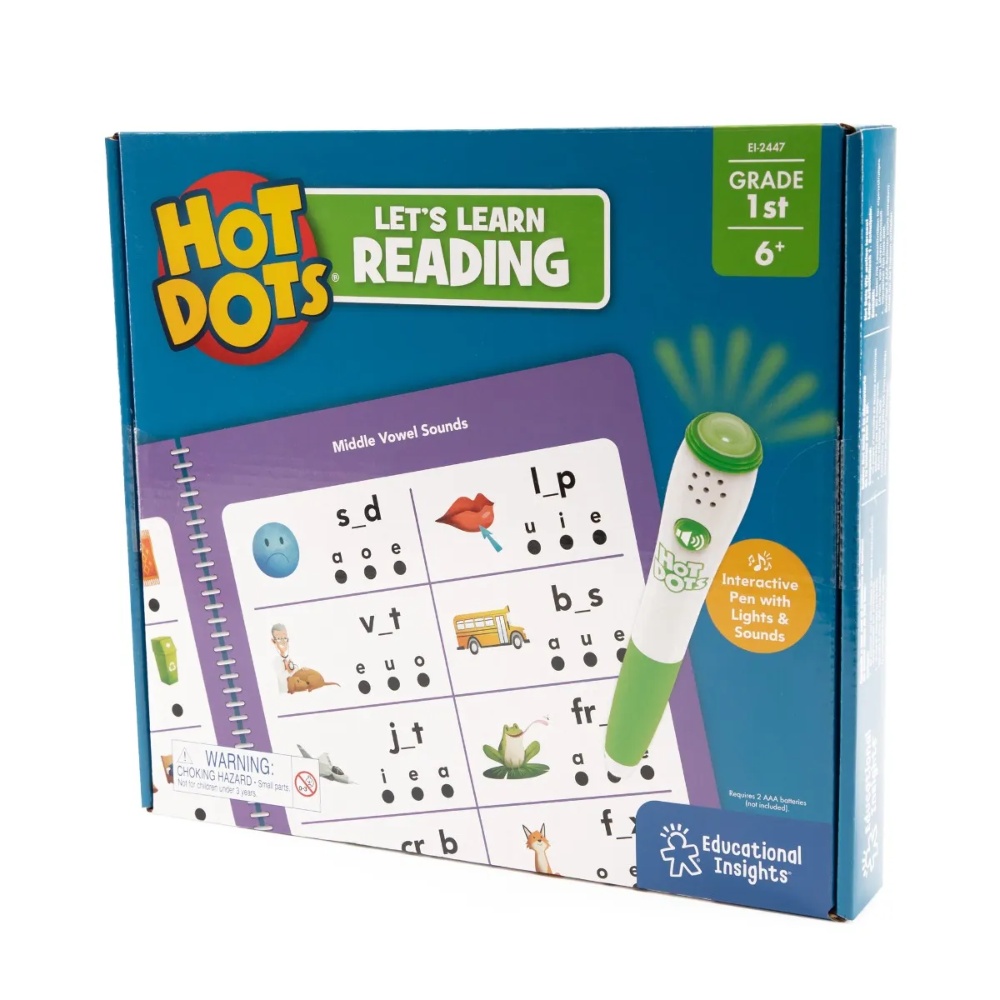 Educational Insights - Hot Dots® Interactive Self-Checking Activity for Kids: Grade 1 Reading - Image 10