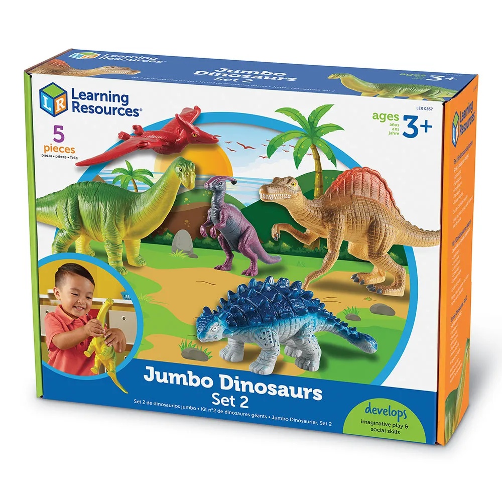 Learning Resources - Jumbo Dinosaur Animals Set 2 - Image 5